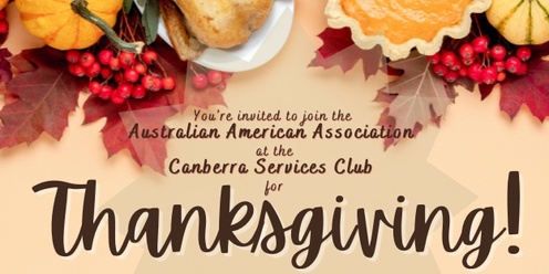 Thanksgiving with the AAA at CSC - 2024