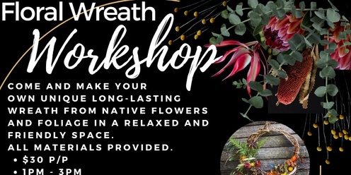 Floral Wreath Making workshop