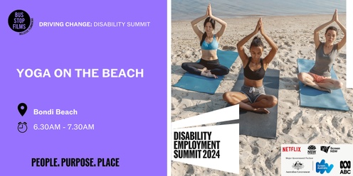 Driving Change - Disability Employment Summit Social Program - Yoga 