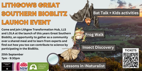 Great Southern Bioblitz Launch night