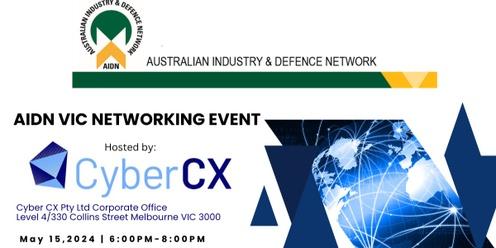 AIDN VIC Networking Event with CyberCX