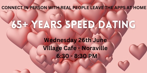 65+ years Speed Dating 