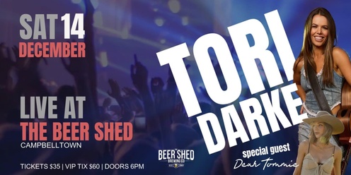 Tori Darke Live at The Beer Shed