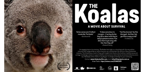 Audley Dance Hall -The Koalas film Screening & Filmmaker Q&A - with light meals avail from 5.30