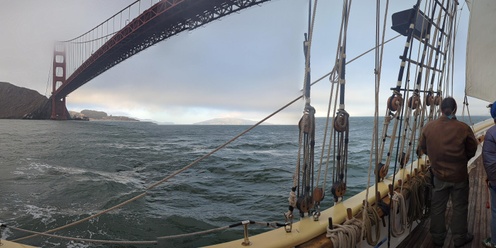 San Francisco Bay Sail on brigantine Matthew Turner