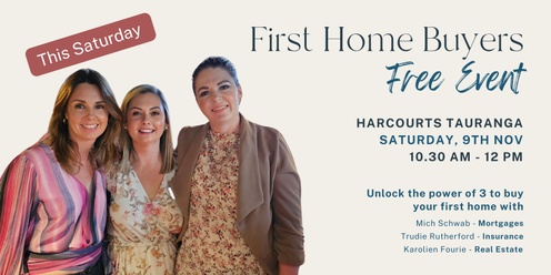 First Home Buyers Event - Property before Prada