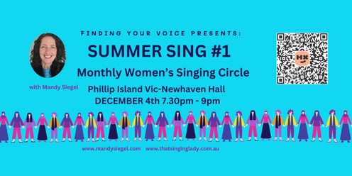 SUMMER SING #1 - Women's Singing Circle