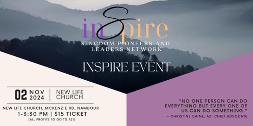 Inspire Event with Monika Nikolova