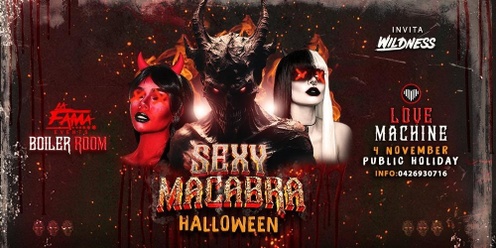 Halloween Night Party 👹SEXY MACABRA | Melbourne