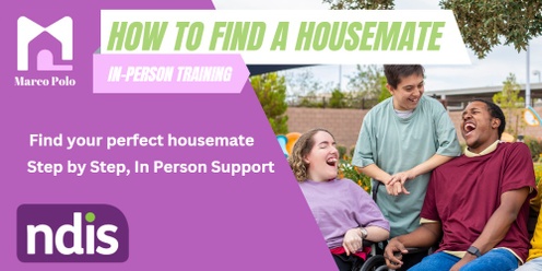 NDIS Find A Housemate Work Shop - Caboolture
