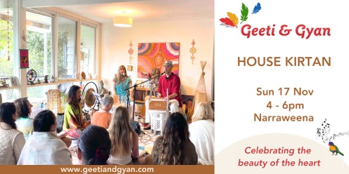 House Kirtan with Geeti & Gyan