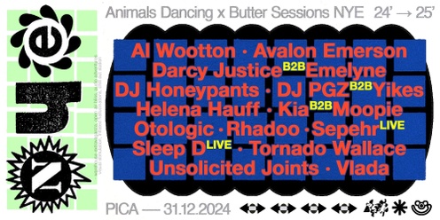 Animals Dancing X Butter Sessions: New Year's Eve 2024