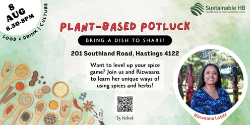 Plant-based Potluck - August 2024