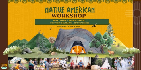 Runningfox & EagleDancer's Native American Workshop June 2024