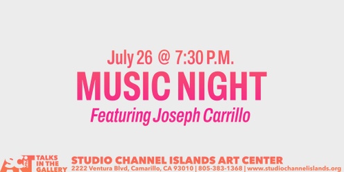 Music Night with Joseph Carrillo