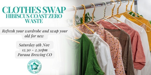 Clothes Swap with Hibiscus Coast Zero Waste 