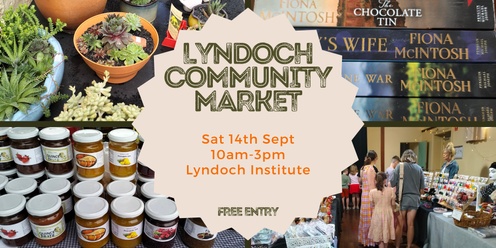 Lyndoch Community Market - 12 October 2024