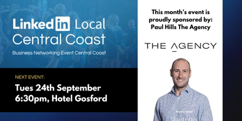 LinkedInLocal Central Coast - Tue 24 Sep 2024