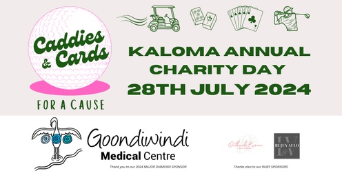 Caddies & Cards for a Cause - Annual Kaloma Charity Day