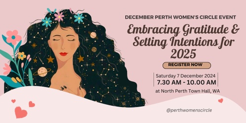 December Perth Women's Circle: Embracing Gratitude & Setting Intentions for 2025