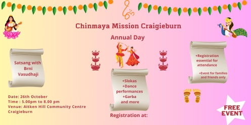 Chinmaya Mission Craigieburn Annual Day