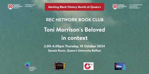 REC Network Book Club: Toni Morrison's Beloved in Context