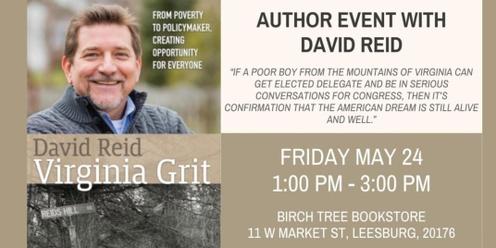 Meet an greet with author David Reid: Virginia Grit