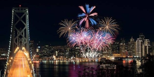 Celebrate 4th of July San Francisco Fireworks on our famous boat cruise on the Bay