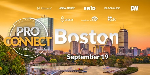 ProConnect Roadshow - Boston