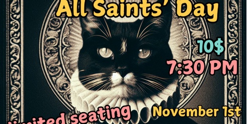 Gals & Pals All Saints’ Day : An Angelic Evening of Stand Up Comedy on Munjoy Hill