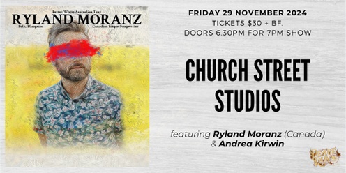 Ryland Moranz (Canada) w/ Andrea Kirwin at Church Street Studios, Sydney