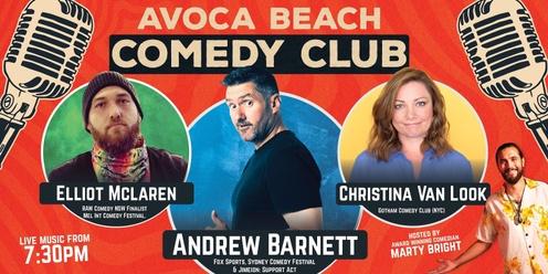 Avoca Beach Comedy Club - July 2024