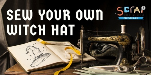 Sew with SCRAP: Custom Witch Hats!