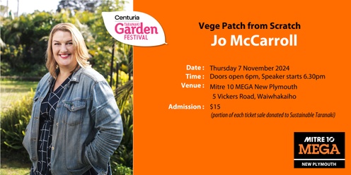 Vege patch from scratch  - Jo McCarroll 