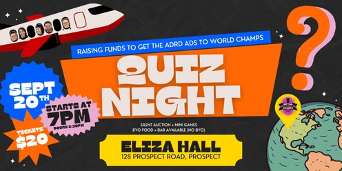 Quiz Night - ADRD Ads Fundraiser