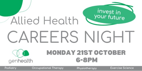 Allied Health Careers Night