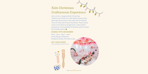 Kids Christmas Crafternoon Experience - Morning Session