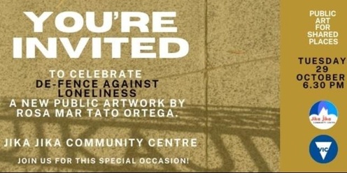 Jika Jika Community Centre De-Fence Against Loneliness Unveiling! (and AGM)