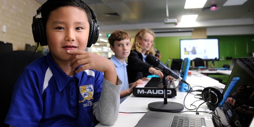 Recording Christmas Carols - Mirrabooka Library