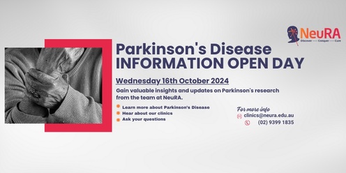 Parkinson's Disease Information Open Day