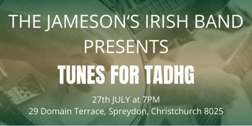 JAMESON'S IRISH BAND IN CONCERT - TUNES FOR TADHG