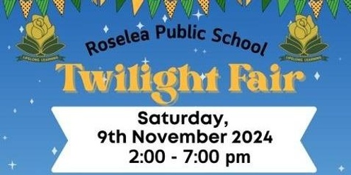 Roselea Public School Twilight Fair, Sponsored by McGrath Estate Agent, Betty Ockerlander