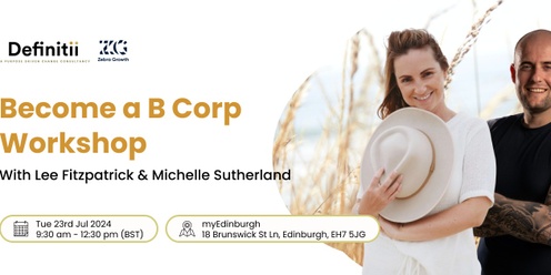 Become a B Corp Workshop - Edinburgh