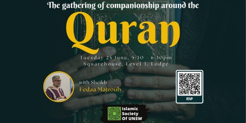 The gathering of companionship around the Quran