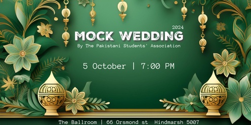 Mock Wedding