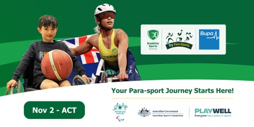 Bupa Try Para-Sports - Australian Capital Territory