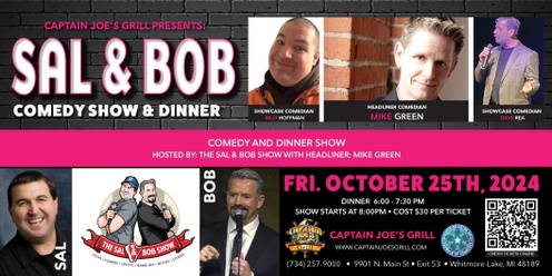 THE SAL BOB COMEDY SHOW