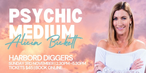 Australian Psychic Medium Alicia Bickett Live at Harbord Diggers