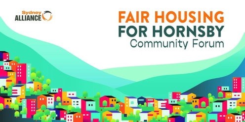 Fair Housing for Hornsby Community Forum