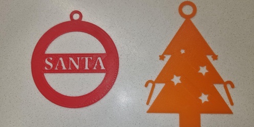 Design a 3d printed Christmas Ornament